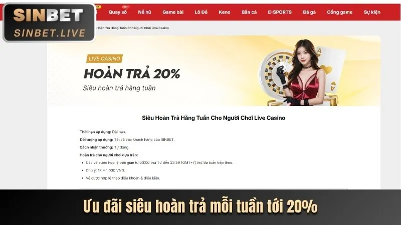 Cập nhật khuyến mãi HT368